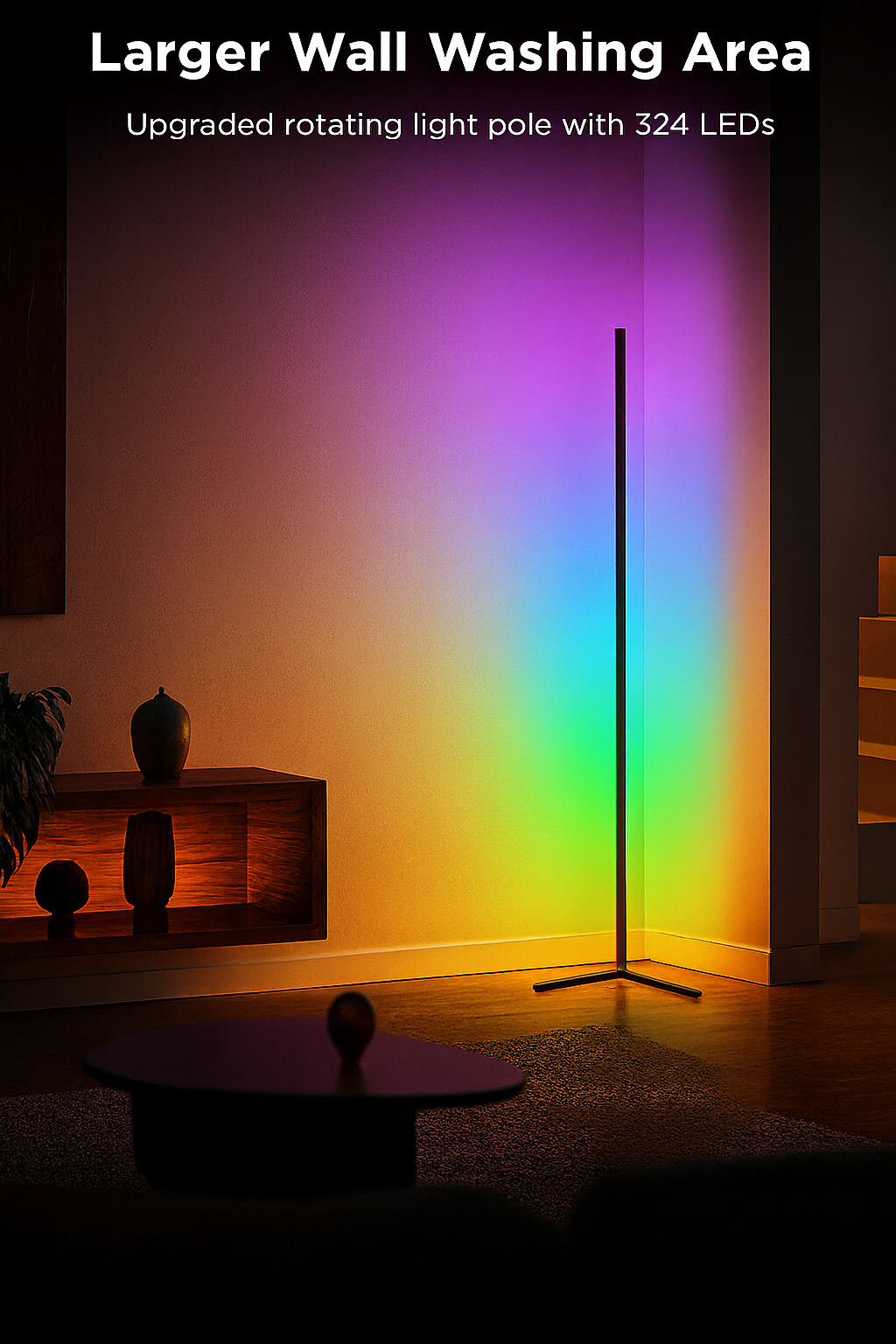 VibeLab Smart RGB Floor Lamp