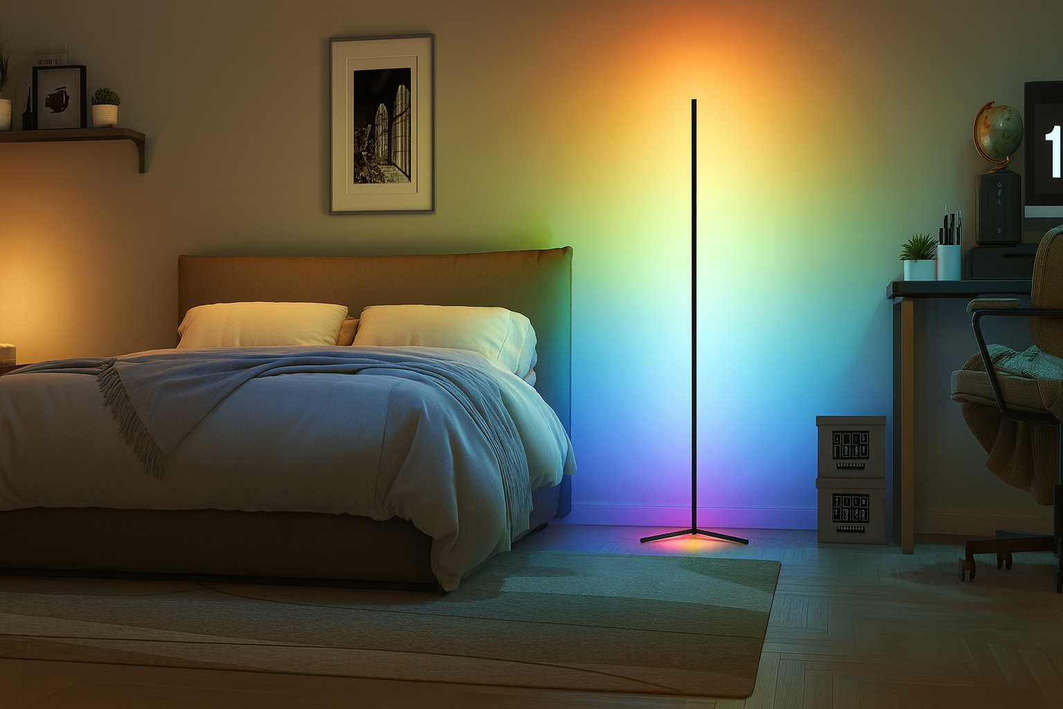 VibeLab Smart RGB Floor Lamp