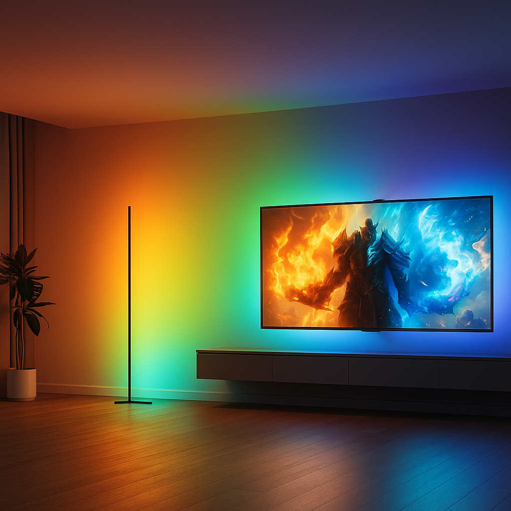 VibeLab Smart RGB Floor Lamp