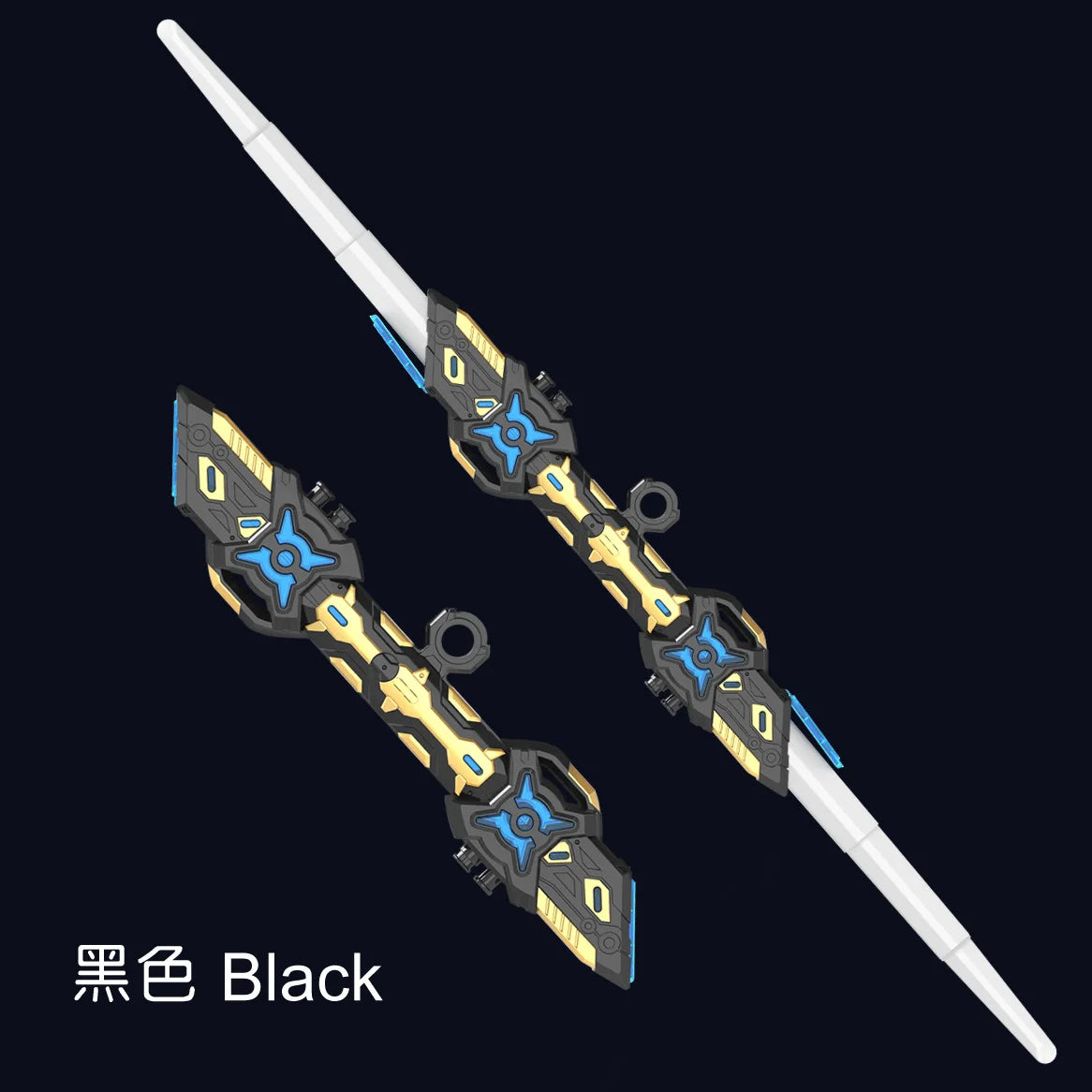 Dual RGB Motion Saber – Rechargeable LED Light FX Stick