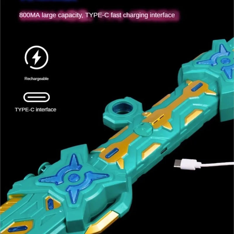 Dual RGB Motion Saber – Rechargeable LED Light FX Stick