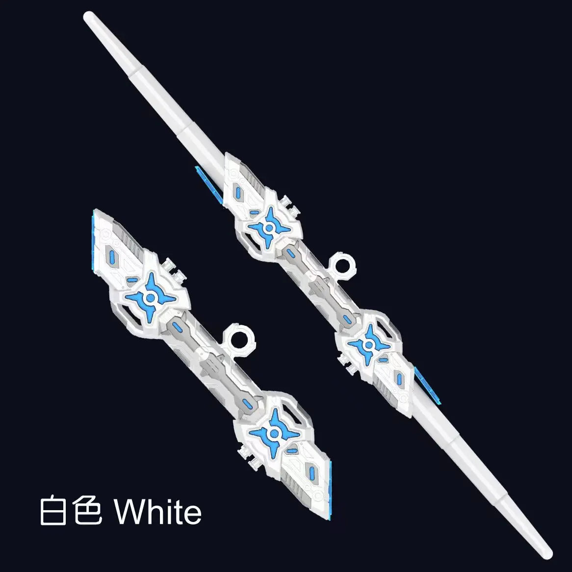 Dual RGB Motion Saber – Rechargeable LED Light FX Stick