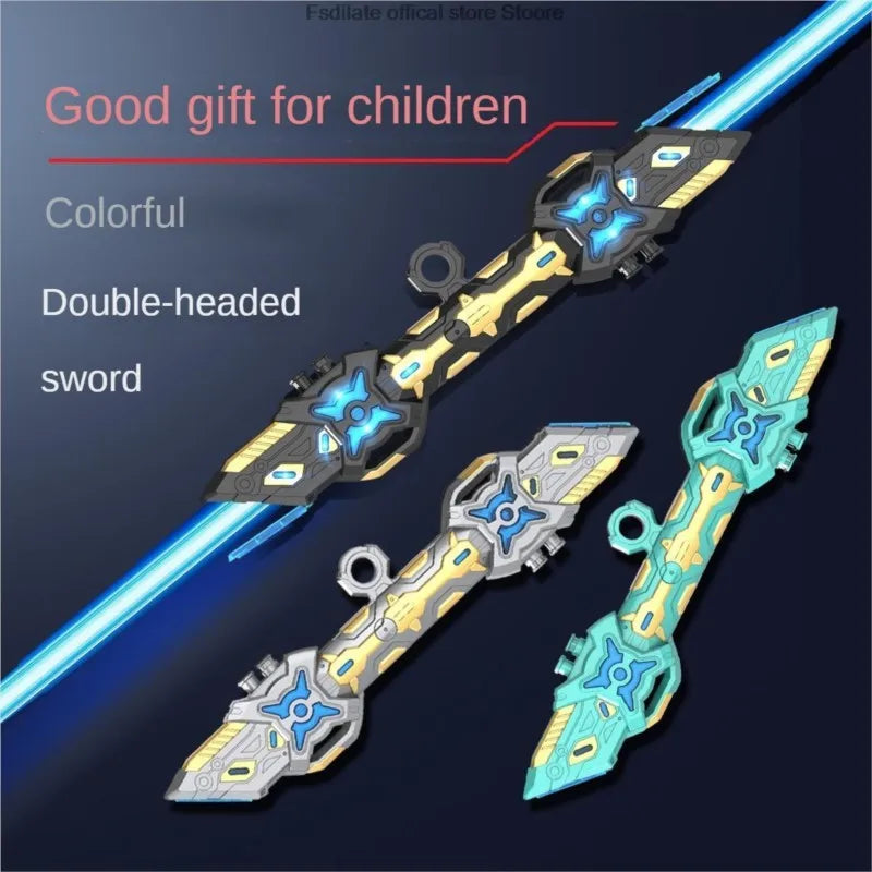 Dual RGB Motion Saber – Rechargeable LED Light FX Stick