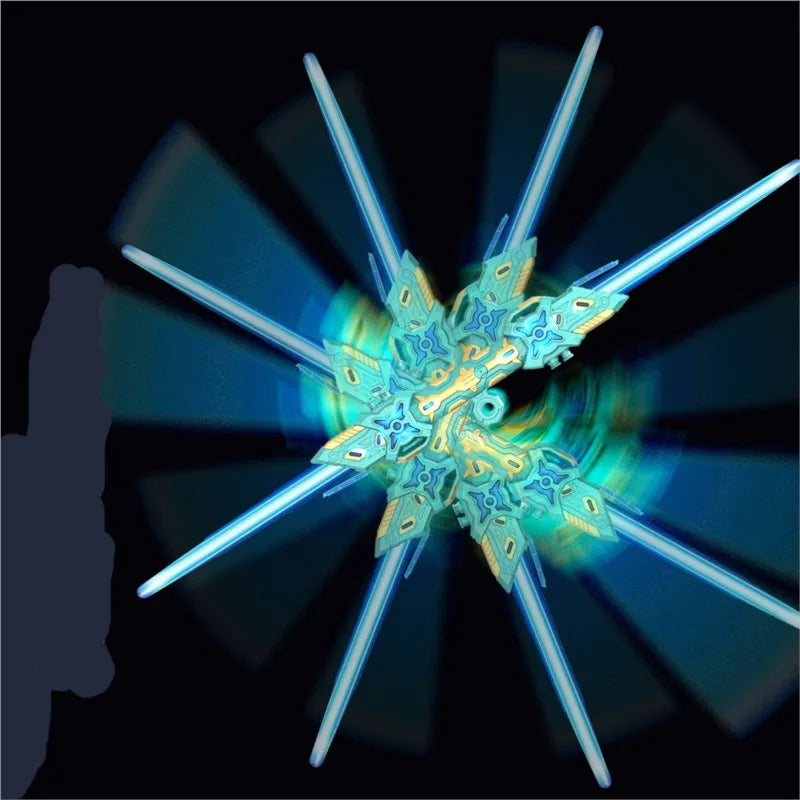 Dual RGB Motion Saber – Rechargeable LED Light FX Stick